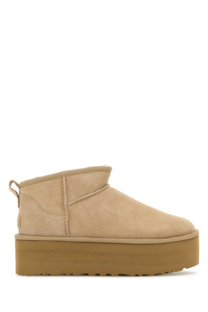 Sand suede Classic Ultra Mini Platform ankle boots UGG (1135092)