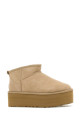 Sand suede Classic Ultra Mini Platform ankle boots UGG (1135092)