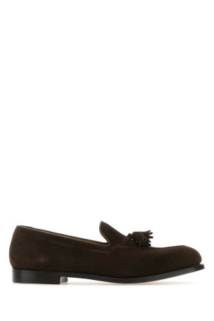 Chocolate suede Cavendish 2 loafers CROCKETT&JONES (29376AJ02L1)