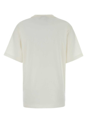 White cotton blend t-shirt GUCCI (865015XJHUF)