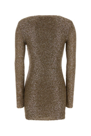 Embellished fabric mini dress SAINT LAURENT (A000SZY77NU)