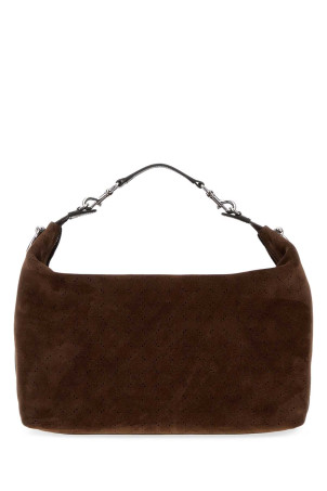 Brown suede medium Brera shopping bag GUCCI (A006X0AAGIR)
