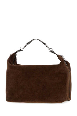 Brown suede medium Brera shopping bag GUCCI (A006X0AAGIR)