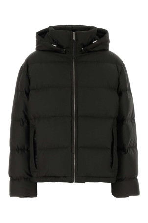 Black cotton blend down jacket BOTTEGA VENETA (A00AF6V6YS0)