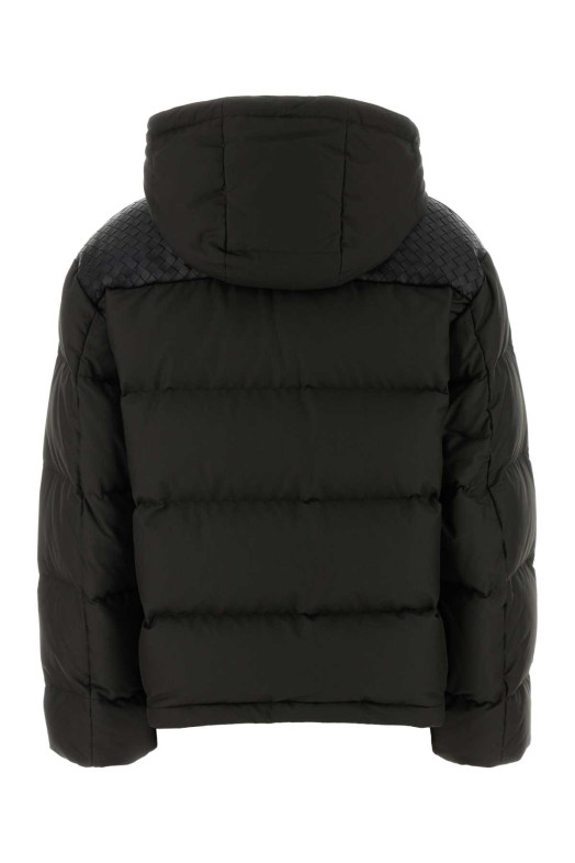 Black cotton blend down jacket BOTTEGA VENETA (A00AF6V6YS0)