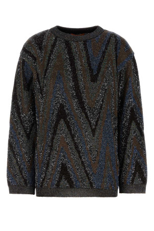 Embroidered nylon blend sweater MISSONI (DS26WN3HBK01LY)