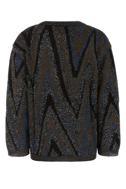 Embroidered nylon blend sweater MISSONI (DS26WN3HBK01LY)