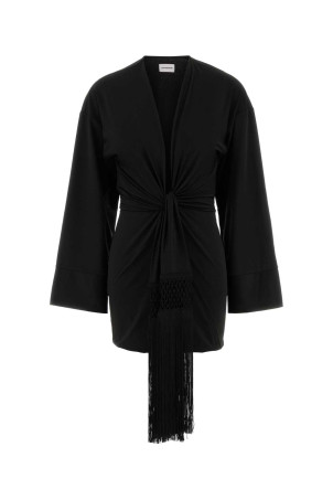 Black jersey Hall mini dress Black THE ANDAMANE (TM200116ATJP185)