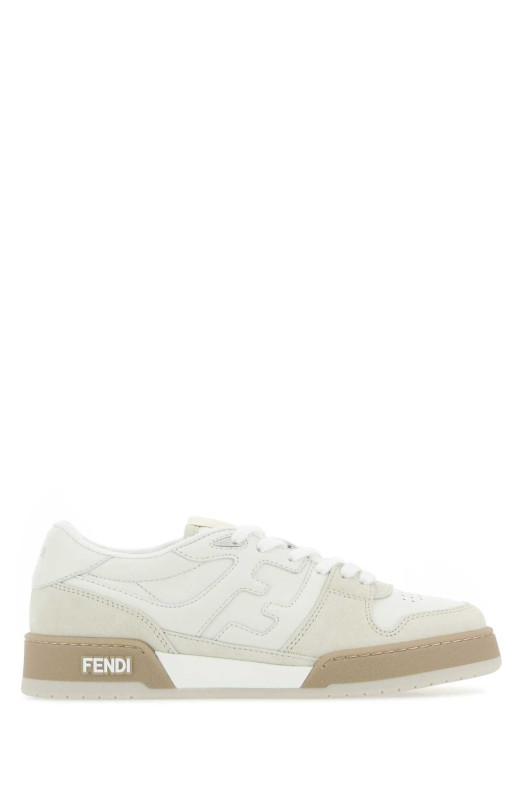 Multicolor leather and suede Fendi Match sneakers FENDI (7E1493AHH2)
