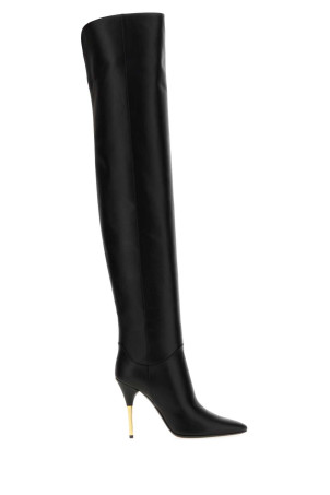 Black leather Deboot boots Black VALENTINO GARAVANI (9W0S0QJ3EVY)