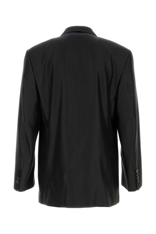 Black silk blazer GUCCI (A003MZZAVMT)