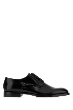 Black leather lace-up shoes Black DOLCE & GABBANA (A10936A0780)