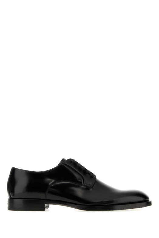 Black leather lace-up shoes Black DOLCE & GABBANA (A10936A0780)
