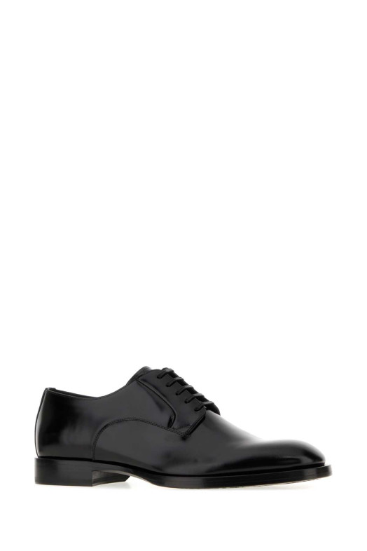 Black leather lace-up shoes Black DOLCE & GABBANA (A10936A0780)