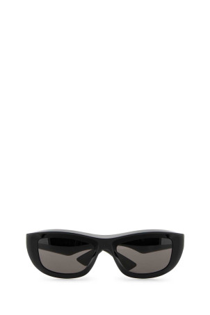 Black acetate Sharp sunglasses BOTTEGA VENETA (810167VBL80)