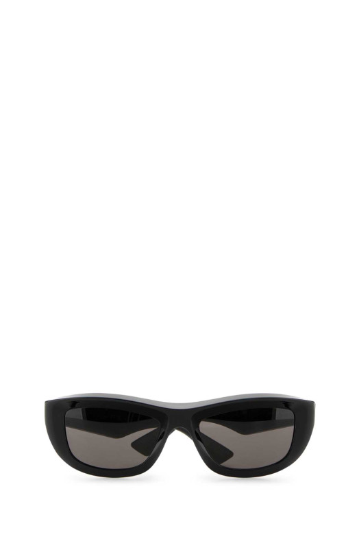 Black acetate Sharp sunglasses BOTTEGA VENETA (810167VBL80)