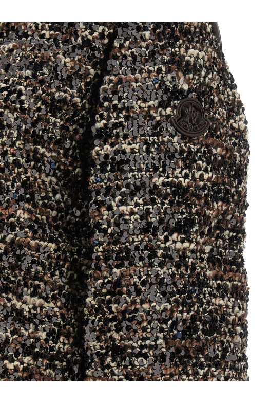 2-in-1 'Poetique' down jacket Brown