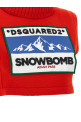 'Après Ski' cropped vest Red