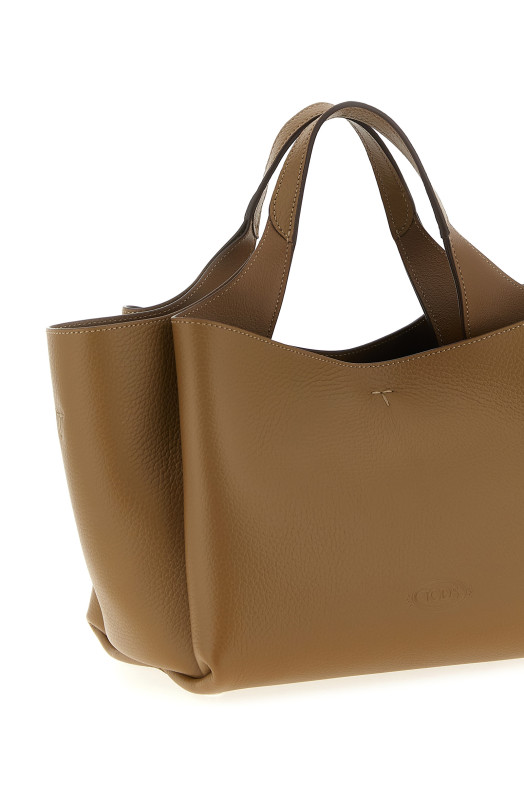 Мини-сумочка из кожи, коричневая TOD'S XBWAPAFL100QRI3L26