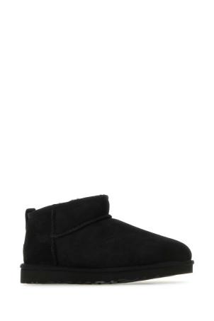 Black suede Classic Ultra Mini ankle boots Black UGG (1137391)