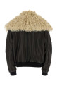 Dark brown leather jacket THE ATTICO (261WCB00129LBT166AA)