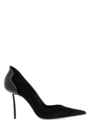 Black suede Petalo pumps LE SILLA (3115E090BXPPCAMOSCIO)