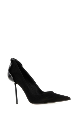 Black suede Petalo pumps LE SILLA (3115E090BXPPCAMOSCIO)