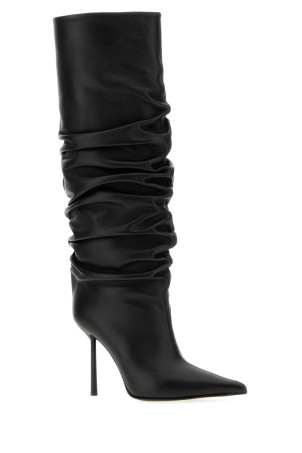 Black leather Bella boots LE SILLA (4196E090BXPPPELLE)