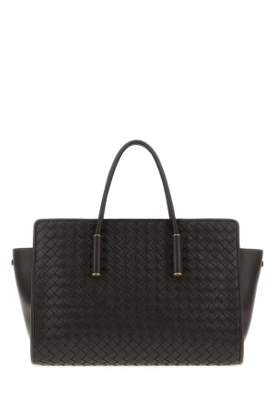 Dark brown leather small Barbara shopping bag BOTTEGA VENETA (875932V5KD0)