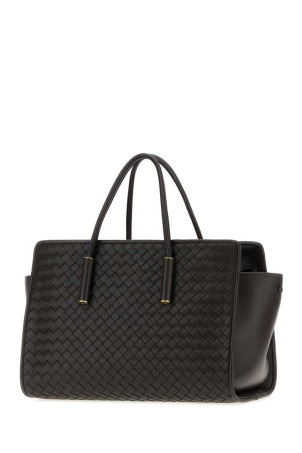 Dark brown leather small Barbara shopping bag BOTTEGA VENETA (875932V5KD0)