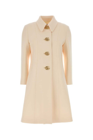 Cream wool coat GUCCI (A00E1VZHW10)