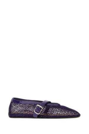 Purple mesh ballerinas ALAIA (AA3A029TK007)