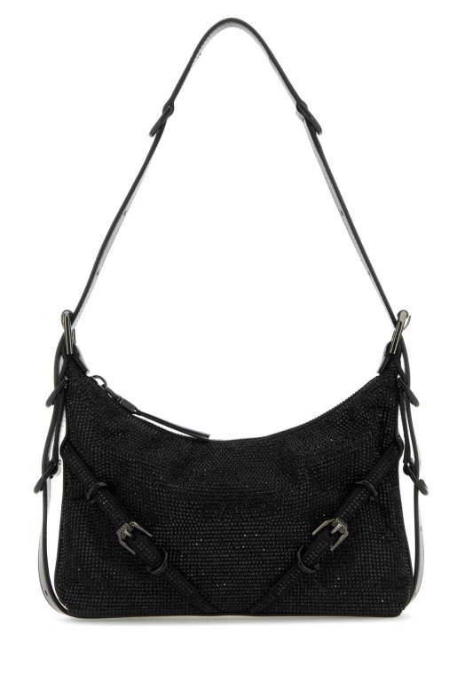 Black fabric mini Voyou shoulder bag GIVENCHY (BB50THB1TE)