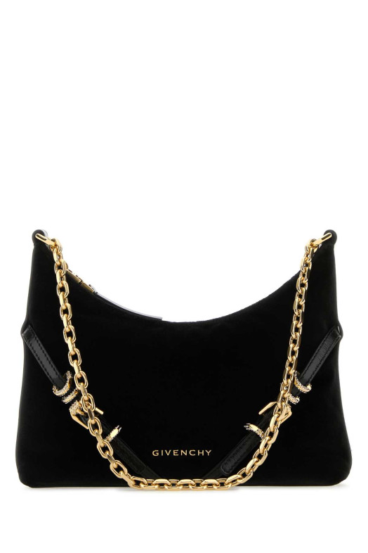 Black velvet Voyou Party shoulder bag GIVENCHY (BB50W0B1ZZ)