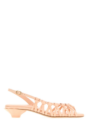 Peach leather Estra sandals CHLOE (CH26U17ZRC)