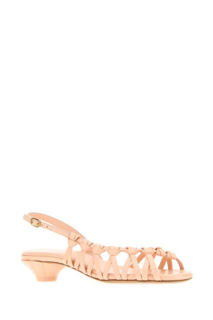 Peach leather Estra sandals CHLOE (CH26U17ZRC)