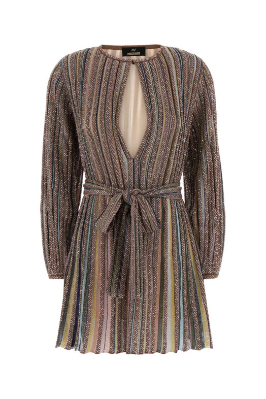 Embroidered knit min dress MISSONI (DS26WG0PBK01KQ)