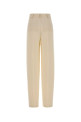 Cream crepe Tracy palazzo pant Lactic THE ANDAMANE (T200471CTNP263)