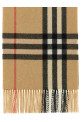 House Check large scarf Beige