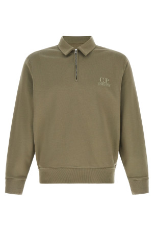 Grey cotton fleece sweatshirt Gray