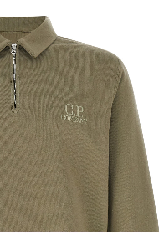 Grey cotton fleece sweatshirt Gray