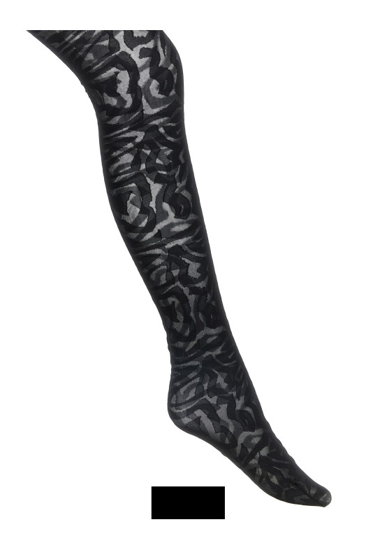 Black 'Labirinto' tights Black