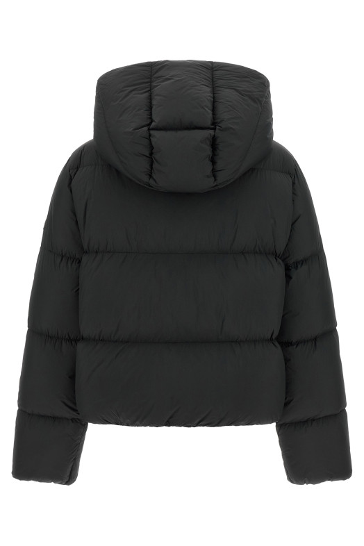 Future Nylon black down jacket Black