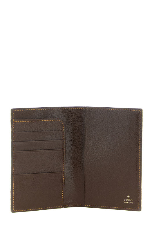 Beige 'Gucci Essence Classic' passport holder Beige