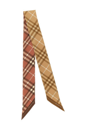 Тонкий двосторонній шарф, різнокольоровий BURBERRY 8131902FINCHCLAY