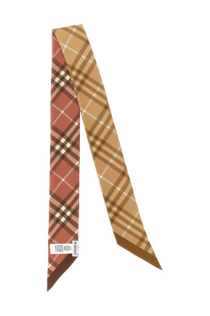 Тонкий двосторонній шарф, різнокольоровий BURBERRY 8131902FINCHCLAY