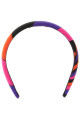 Multicolor 'Iride' headband Multicolor