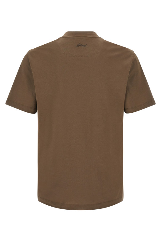Brown cotton t-shirt Brown