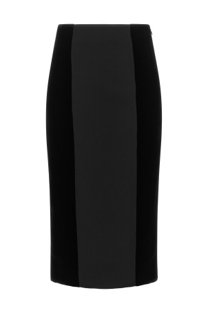'La Jupe Tailleur' skirt Black
