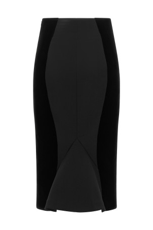 'La Jupe Tailleur' skirt Black